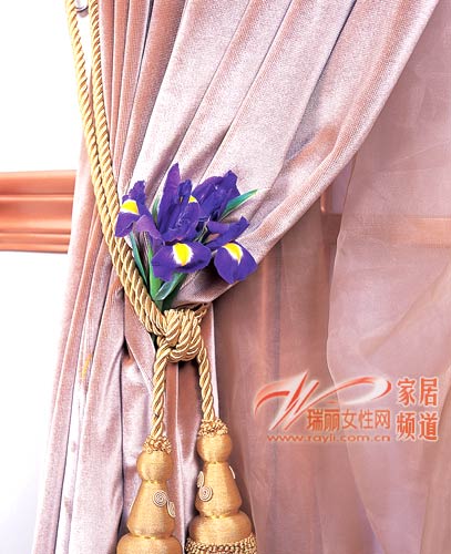 窗帘插花 让家漂亮出位