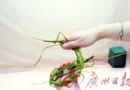 手编花艺玫瑰百合情意绵绵